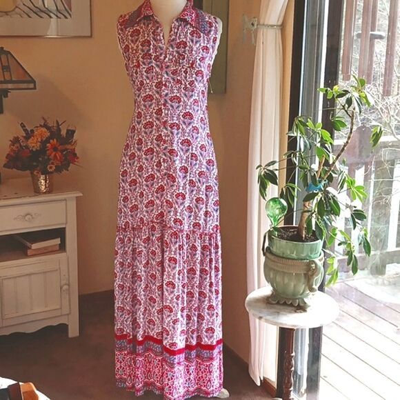 Feather & Find Maxi Dress - Picture 1 of 16